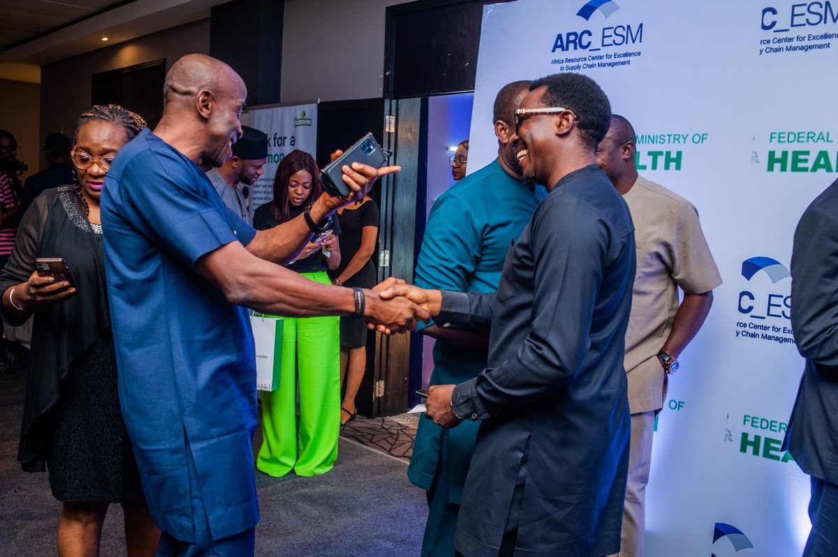 ARC_ESM's tweet image. The maiden edition of the Annual Supply Chain Summit ended with a Gala &amp;amp; Award Ceremony, celebrating the outstanding efforts of State Health Supply Chain Teams and Leadership in advancing Universal Health Coverage.

#ASCS23 #SSTSProject #UHC