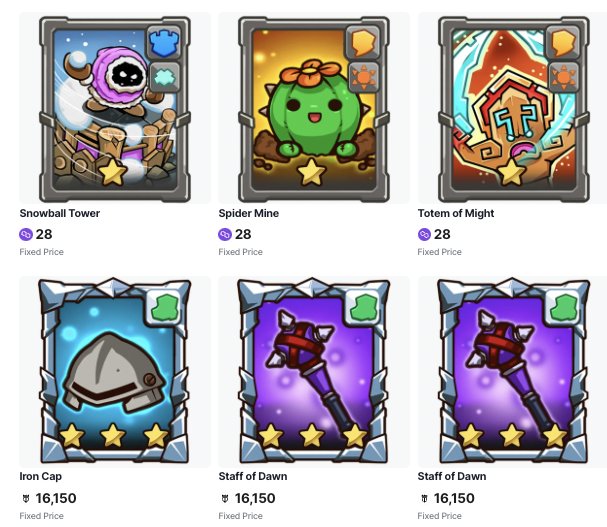 ⚔️ TOWER Battle Cards These NFTs are crucial for players to participate in the TOWER eco-system games. These cards serves as defensive towers, heroes, spells, and avatar equipment against enemy hordes. Hold, start playing, and earn TOWER! 👉 oneplanetnft.io/games/tower