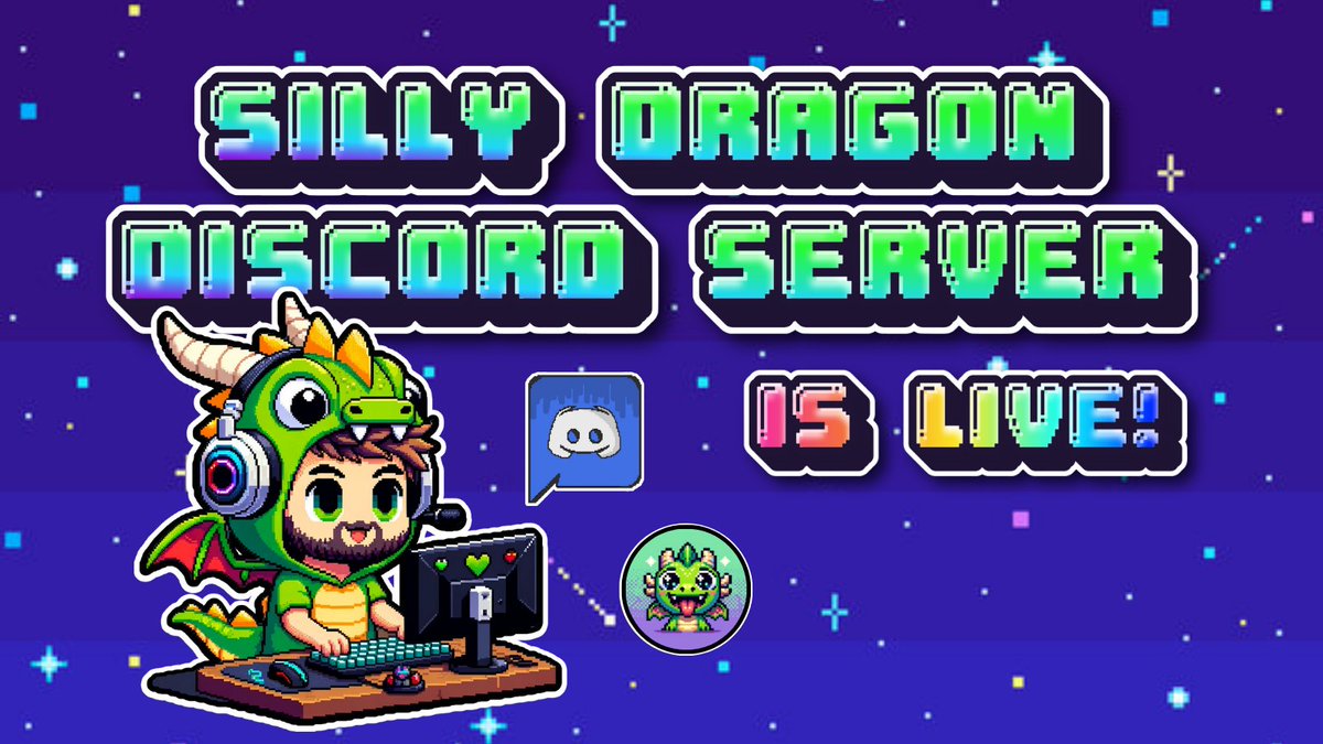 Welcome to our Discord server! Let the fun continue! 🎉 Dive into discussions on a variety of topics, share your Silly Dragon moments, and connect with the community! 🐉💬

discord.gg/RAqGFzCb

#YearOfTheSillyDragon 🐉🐉🐲