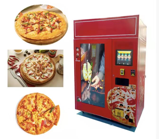 Making innovation on Pizza Vending Machine has begun at the very beginning of Haloo creation. #pizzavendingmachine
