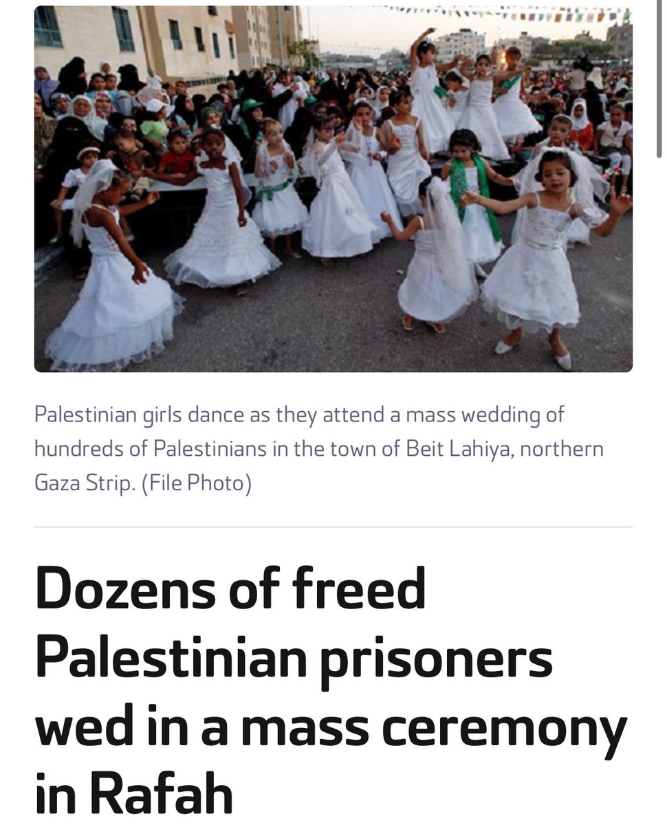 Actually these photos were not from a “child wedding” it was little girls attending a mass wedding ceremony back in 2008