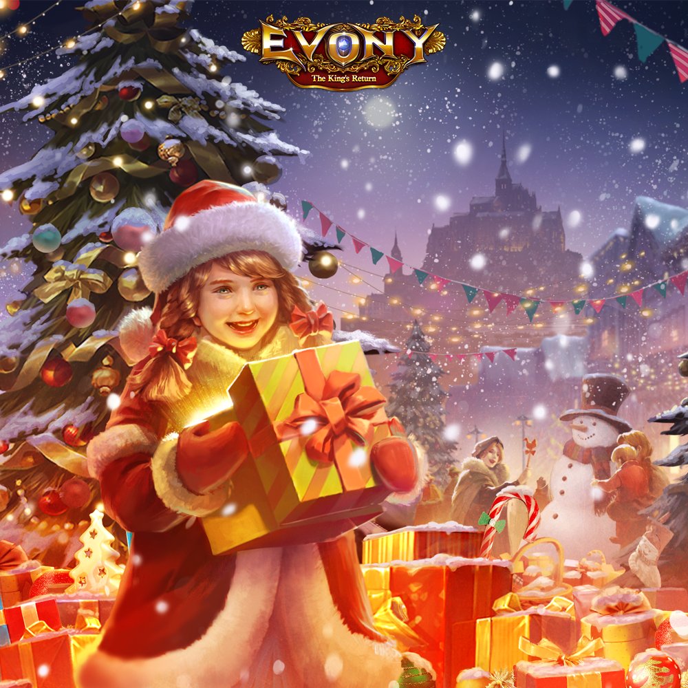 🎄🎅 Merry Christmas! 🎁✨ Wishing you the joy and happiness of the season. May your holidays be filled with laughter and love! 🌟 #evony