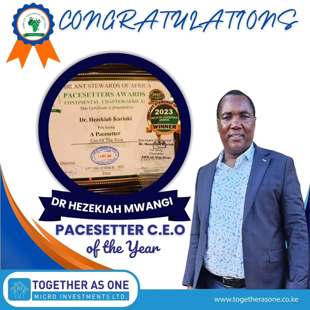 Felicitations to Comfort Homes director, Dr. Hezekiah Kariuki, for winning The CEO of the Year award at the Pacesetters Awards!

This award is another testament of your invaluable contribution! 

#KrisiNaComfortHomes