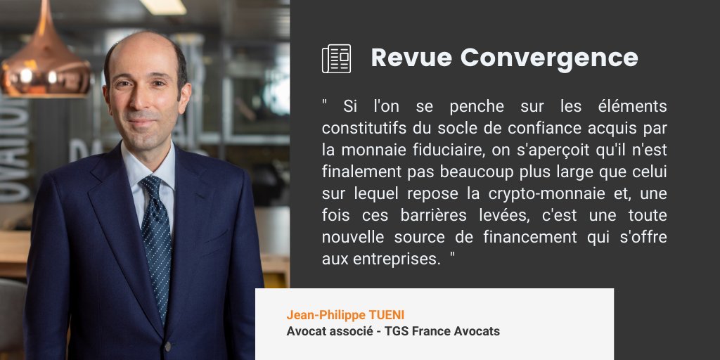 📢 Comment lever des fonds auprès d'un public plus large grâce à la #blockchain ? Notre expert, Jean-Philippe Tueni, explique dans le dossier Convergence n°37 de la CCEF les sources de financement alternatifs et prometteurs (#ICO, #IPO, #STO) sur ce sujet.