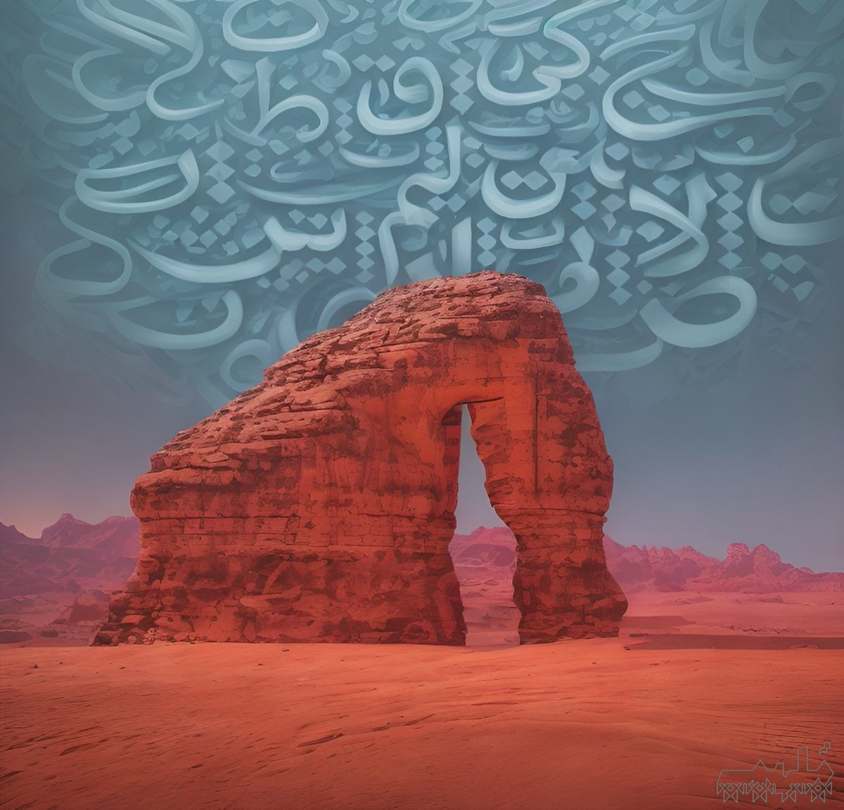MullhemOfficial's tweet photo. بكِ تاج فخري وانطلاق لساني

ومرور أيامي ودفء مكاني

لغة الجدودِ ودربنا نحوَ العلا

وتناغم الياقوتِ والمَرجان ِ

هي نورس الطهرِ الذي ببياضِهِ

يعلو الزّلال ملوحةَ الخلجان ِ 

#اللغة_العربية
#Arabic_Language

#العلا
#AlUla
#Art https://t.co/RjqfIfyBHX