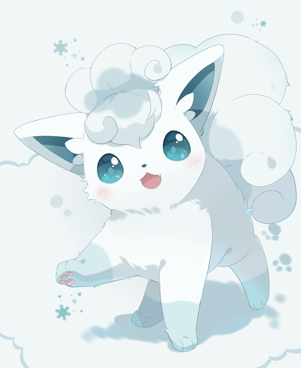 🐾❄️
＃ポケモンイラスト