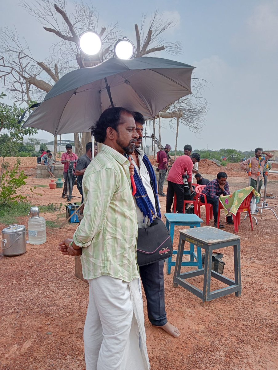 At shooting spot..