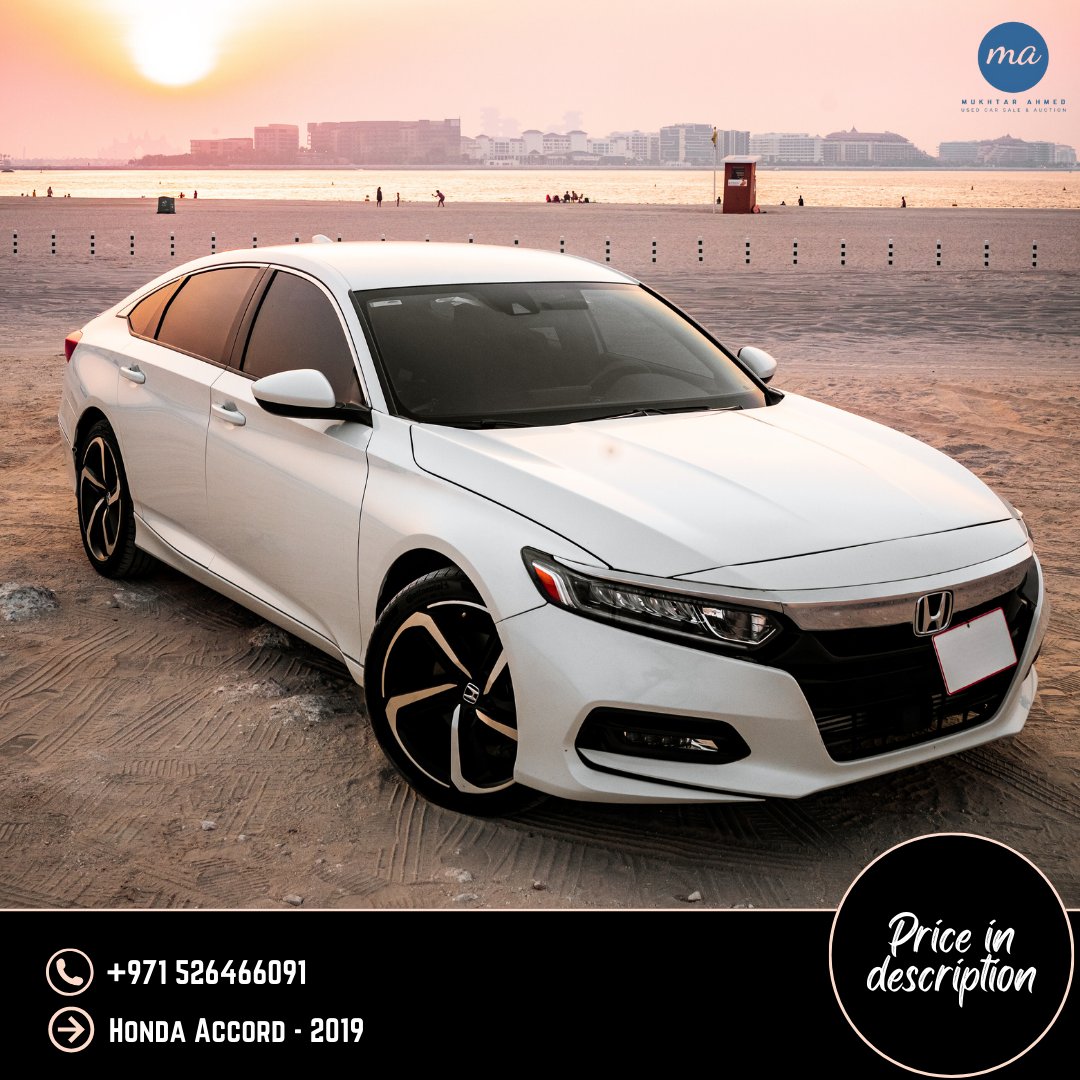For Sale ✅️
Honda Accord - 2019
Hot Offer 🔥
Price AED 46000/-

DM/CALL US FOR MORE DETAILS
📞+971 5246466091
Email: info@maprentacar.com

#honda #hondaaccord #hondacars #hondadubai #carsforsale #usedcarsale #autosales #usedcarsforsale #cardealership #salecar #usedcars #cars