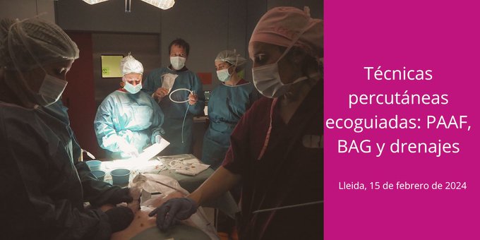 CREBA (@creballeida) on Twitter photo La 2ª edición del curso de "Técnicas percutáneas ecoguiadas: PAAF, BAG y drenajes" ha sido avalado por la <a href="/SERAM_RX/">SERAM - Sociedad Española de Radiología Médica</a>
📆 15 de febrero de 2024
🔗creballeida.org/es/course/tecn… La 2ª edición del curso de "Técnicas percutáneas ecoguiadas: PAAF, BAG y drenajes" ha sido avalado por la <a href="/SERAM_RX/">SERAM - Sociedad Española de Radiología Médica</a>
📆 15 de febrero de 2024
🔗creballeida.org/es/course/tecn…