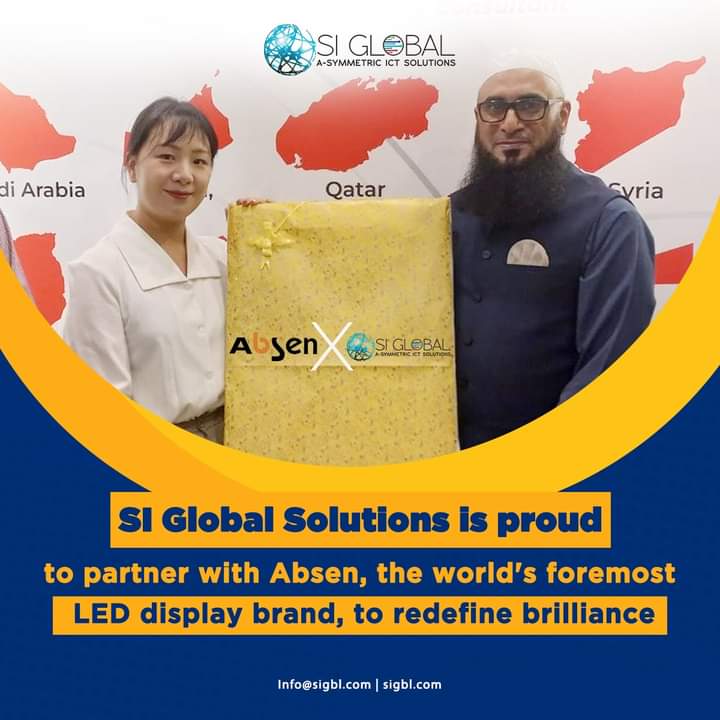 SaidNoman_'s tweet photo. The amalgamation of Absen's global presence, full-service capabilities, and exceptional product quality with SI Global's dedication to client-centric solutions sets the stage for a new era of excellence in the LED display market.

#SiGlobal #Absen #amalgamation #excellence #Led https://t.co/FzvtuOhjKu