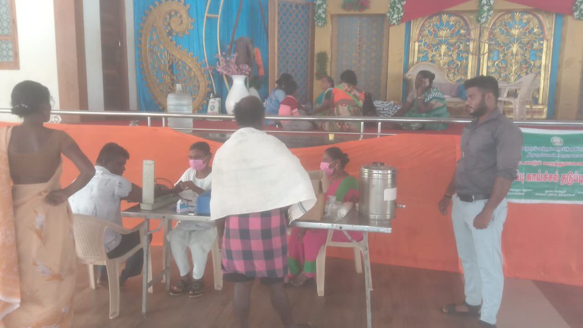 #MedicalCamps in full swing in #Thirunelveli district... Water has receded in most places in the district🙏🏾 #SouthTNRains