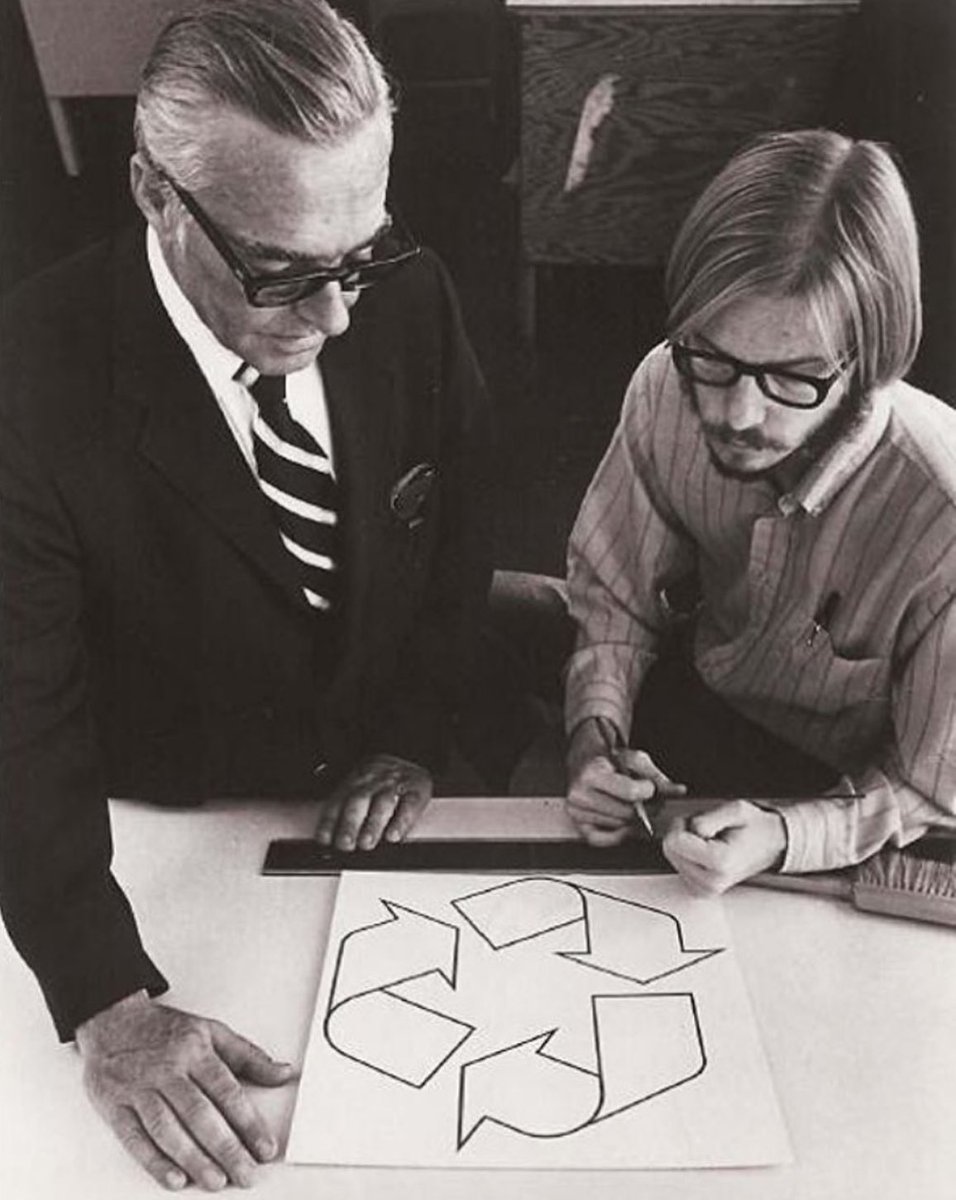 In 1970, the Container Corporation of America organized a design competition to create a symbol for recycled paper. Gary Anderson, a 23-year-old engineering student at the University of Southern California, submitted his design and won the contest. The design, which consisted of…
