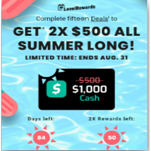 FR EE GIVEAWAY  :Get Enter for $1000 Cash for Summer!
Wow I Get a chance to Enter for $1000 Cash for Summer! Free. Its  only available for the people of the USA. If you like to Enter for $1000 Cash for Summer! Then Follow These Steps>> Only Task
More info:tinyurl.com/ycye3vw7
