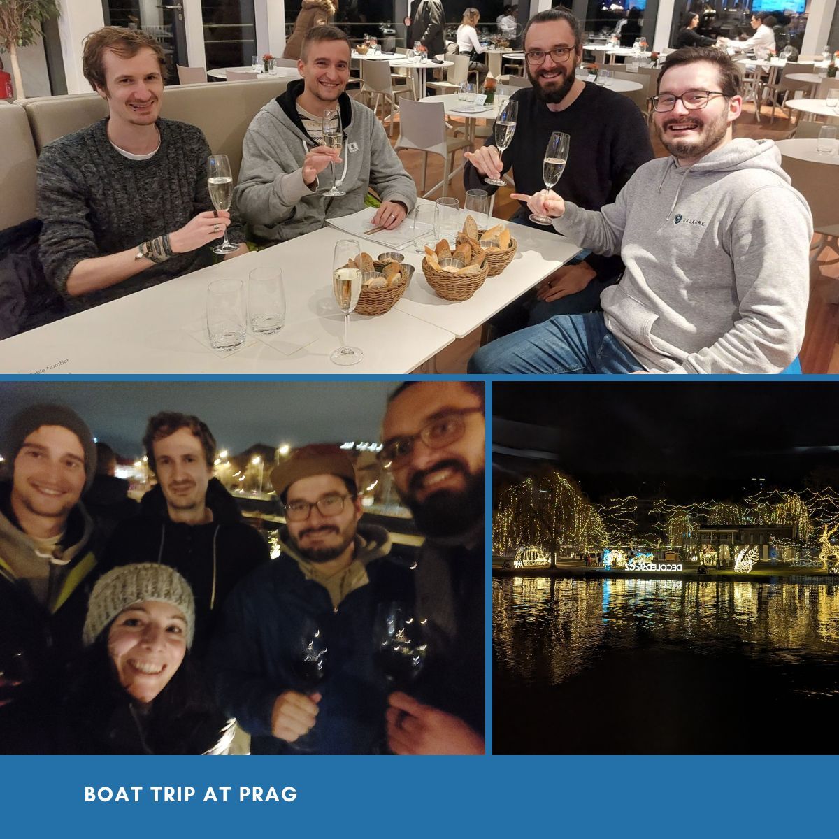 🚢 Wrapping Up #TeamWeek with a Boat Trip 🚢

On Friday #Blueshoe's team week concluded with a peaceful cruise. A perfect end to a week of teamwork and growth. Thanks to everyone who made it special. 🌊🌅

#BoatTrip #TeamBuilding #Blueshoe