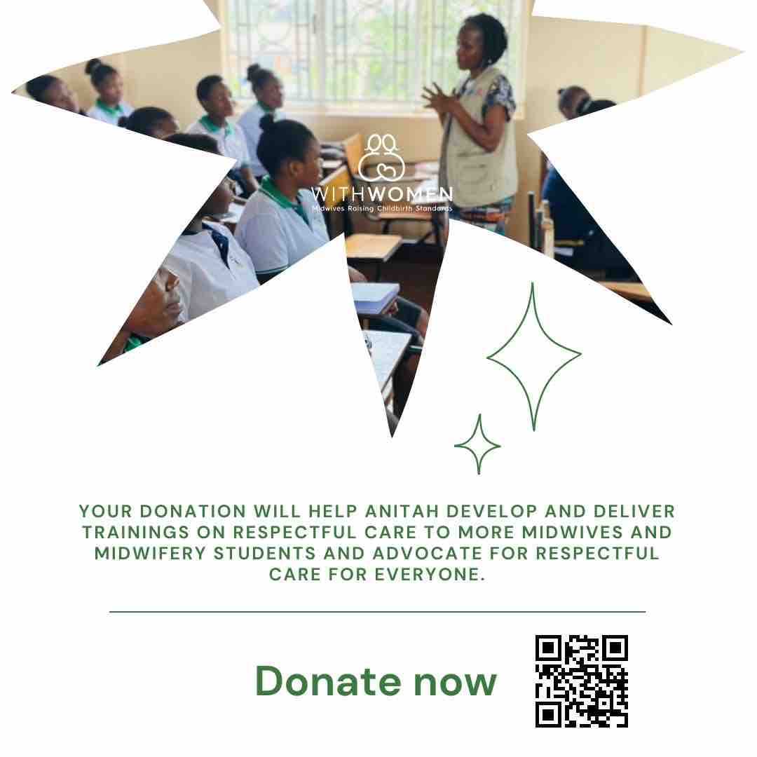 ✨Respectful care leads to better health outcomes for women and babies. Support Anitah Kusaaasira to teach midwives in Uganda🇺🇬 how to provide care that promotes women’s rights and dignity. Donate now: 👉🏾ow.ly/CIZz50QjYqJ