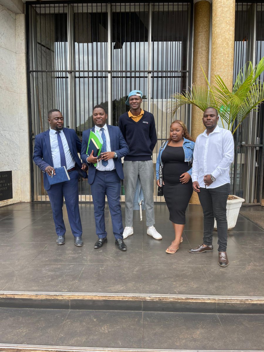 🔵JUST IN: Our former Vice Chair and SRC Secretary for transport who were arrested on the 14th of September 2022, and charged with disorderly conduct after peacefully demonstrating against fees hikes have just been acquitted. They were represented by @ZLHRLawyers
