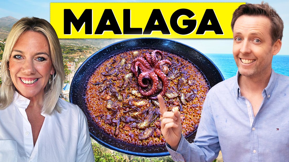 I hit Malaga's fantastic beach bars and restaurants on Malaga with the incredible @HanniMartiniii – paella, fresh seafood, and lashings of tapas! Click here to watch: youtu.be/rTSN4PXIyfA