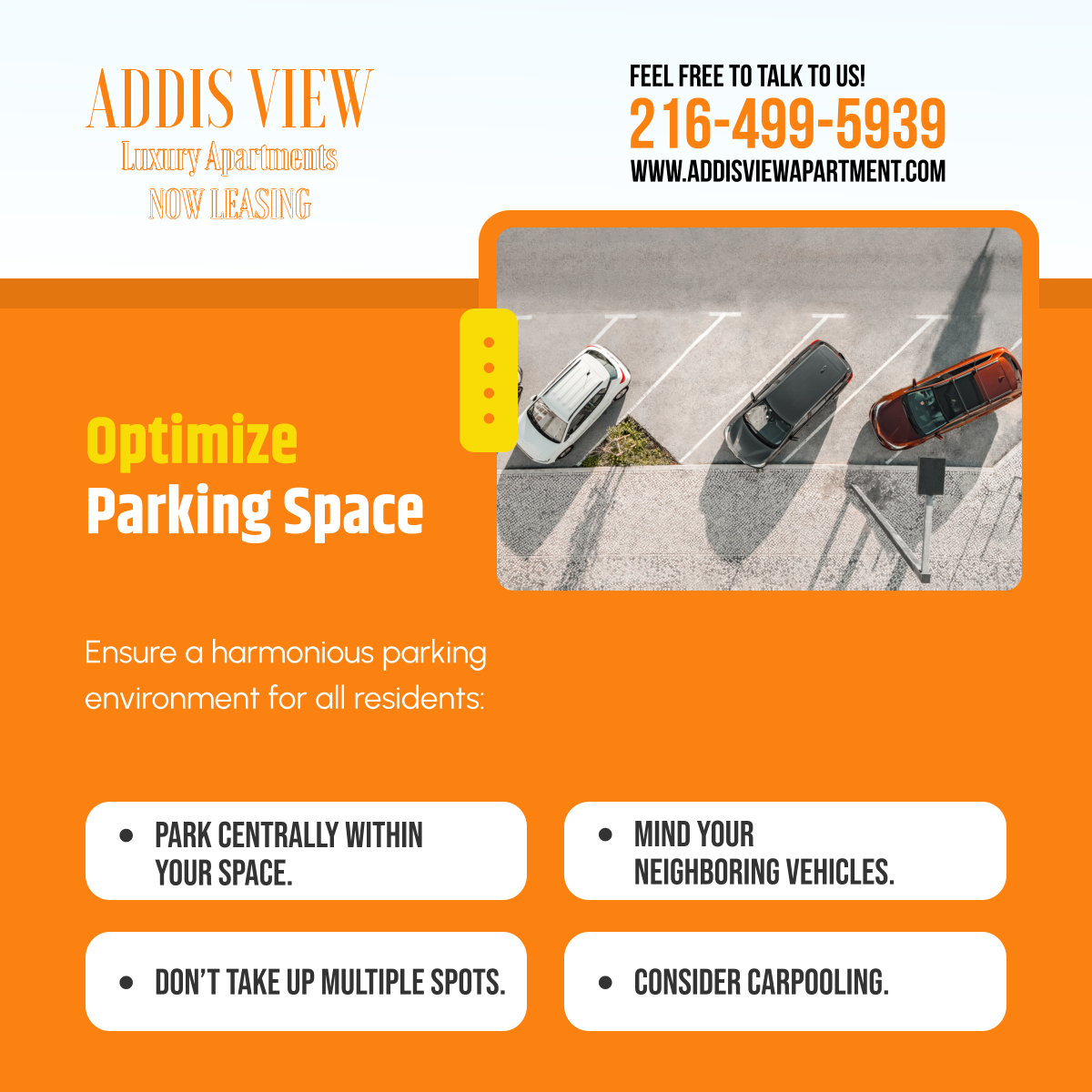 Optimize your parking space and promote peace in the community with our tips. Foster a stress-free parking environment for everyone. Ready to embrace parking perfection?

#RealEstate #ClevelandOH #ParkingPerfection