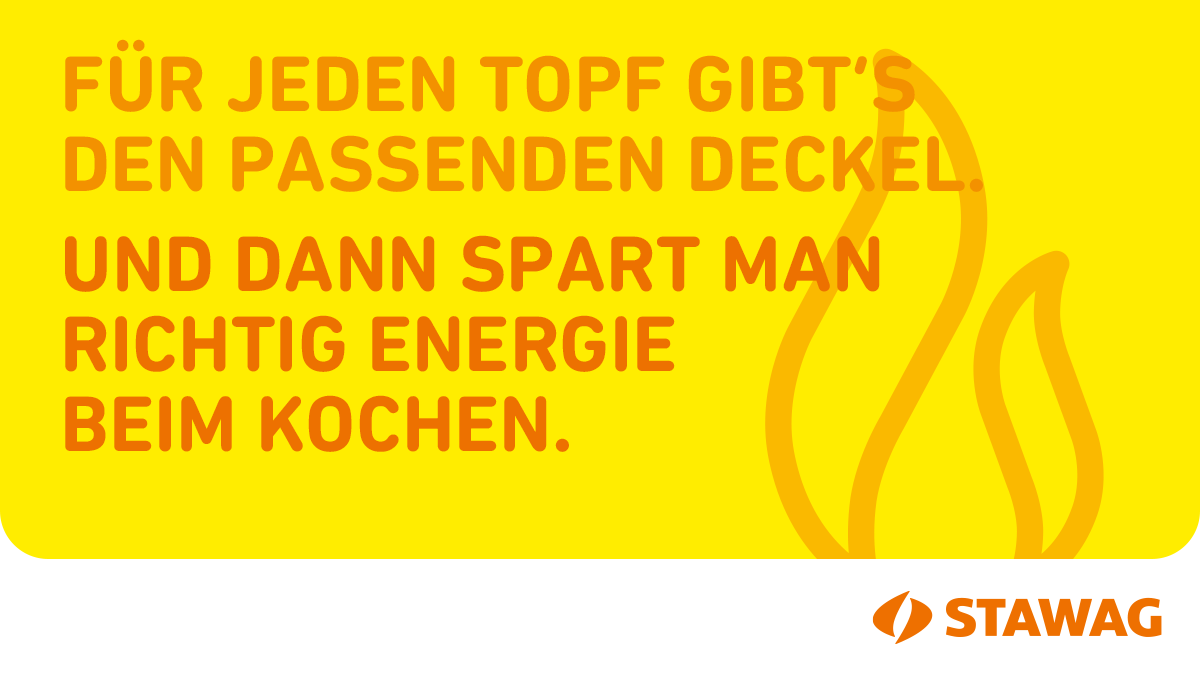 So romantisch, wenn das Nudelwasser doppelt so schnell kocht. Ihr habt Energiefragen? Ihr wollt bessere Energiespartipps?
👉 stawag.de/energiefragen/
#wirfürdasklima