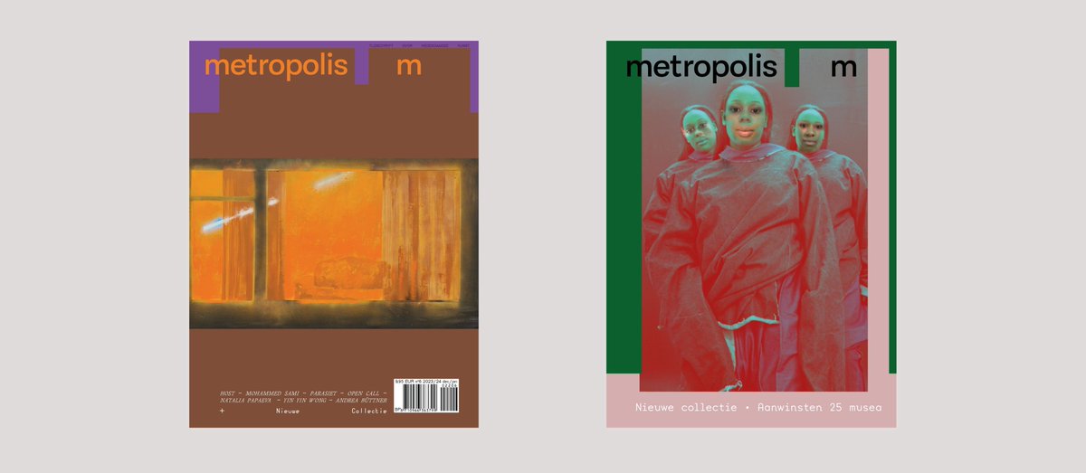 OUT NOW metropolis m nummer 6 host &amp; nieuwe collectie met aanwinsten van 25 musea. over een kunstwereld vol 'noaberschap'* (en andere vormen van gastvrijheid). met andrea büttner, monica sjöö, mohammed sami, natalia papaeva, ketuta alexi-meskhishvili ea. metropolism.com/nl/features/51…