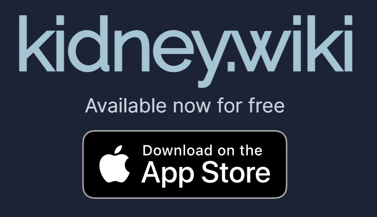 Get the kidney.wiki app on the App Store today! 

Please leave a 5 star review! ⭐⭐⭐⭐⭐

Tell your friends! 📢

apps.apple.com/us/app/kidney-…