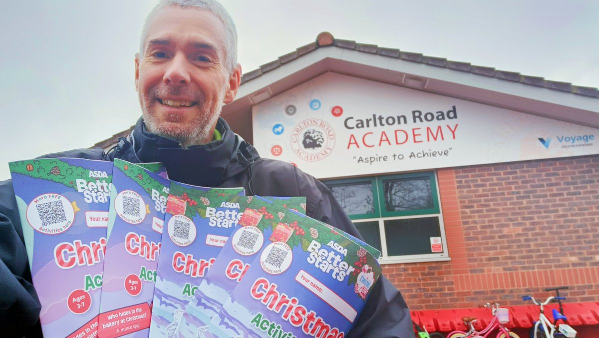 Community Champion (@asdaboston) on Twitter photo We've donated hundreds of Christmas activity packs to children at <a href="/carlton_road/">Carlton Road Academy</a> Academy.
We've teamed up with <a href="/twinklresources/">Twinkl Resources</a> so you can download lots more FREE activities from twinkl.co.uk/resources/twinโฆ We've donated hundreds of Christmas activity packs to children at <a href="/carlton_road/">Carlton Road Academy</a> Academy.
We've teamed up with <a href="/twinklresources/">Twinkl Resources</a> so you can download lots more FREE activities from twinkl.co.uk/resources/twinโฆ