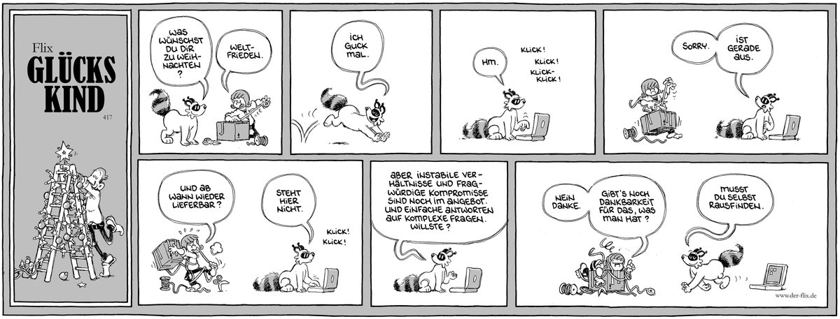 "Was wünschst Du Dir zu Weihnachten?" - "Weltfrieden!" 🎄❤️🥴