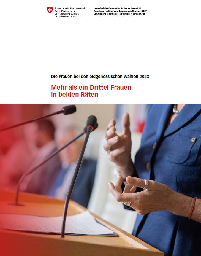 🗳️Wie hat sich die Geschlechtervertretung in der Schweizer #Politik mit den eidgenössischen #Wahlen 2023 verändert? Lesen Sie dazu die #Analyse der EKF
👉 t.ly/4-1WY