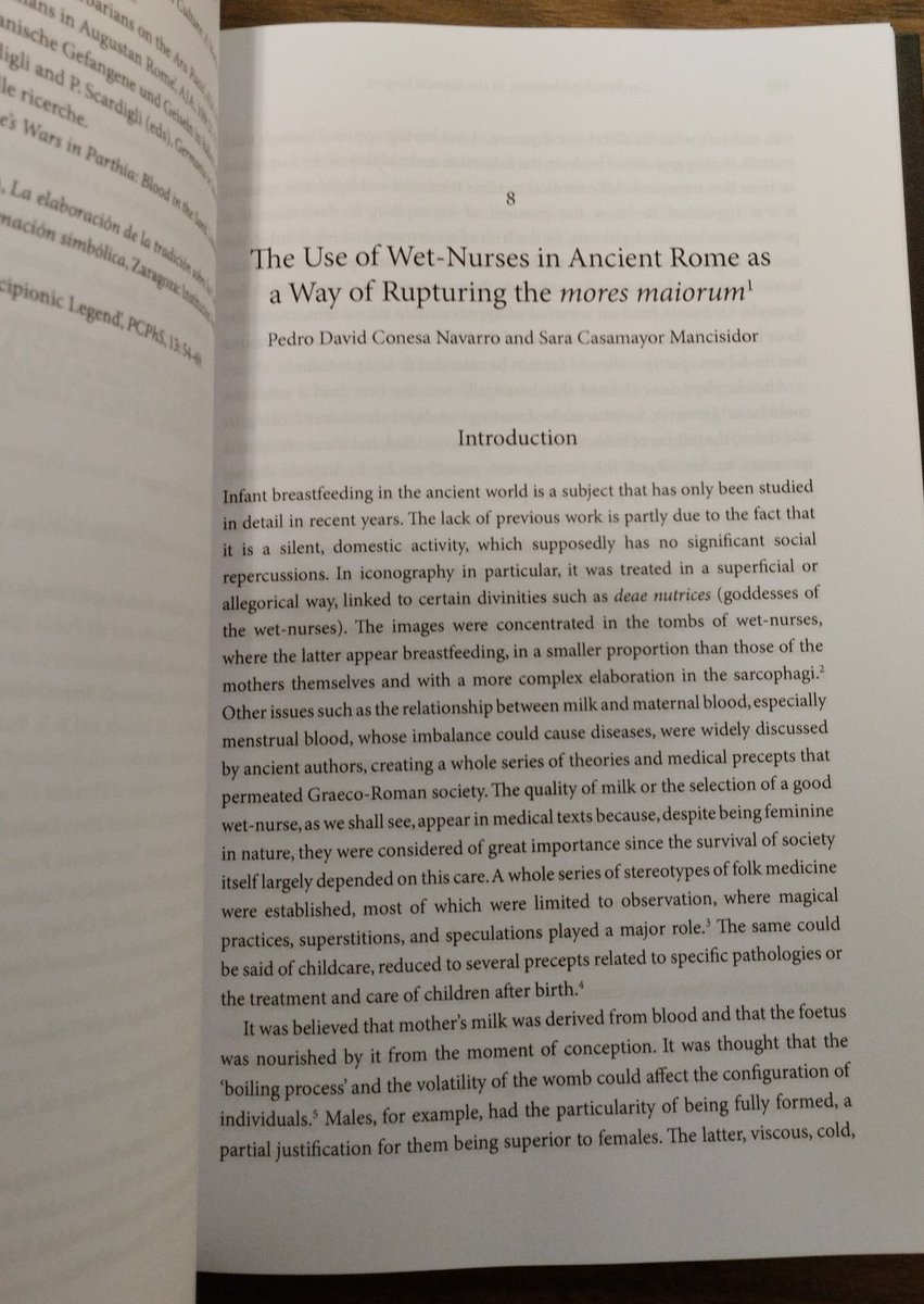 My author copy just arrived!! 😍😍 Take a look at the text I wrote with Pedro Conesa about nutrices and mos maiorum or at the other brilliant chapters in bloomsbury.com/uk/confronting…