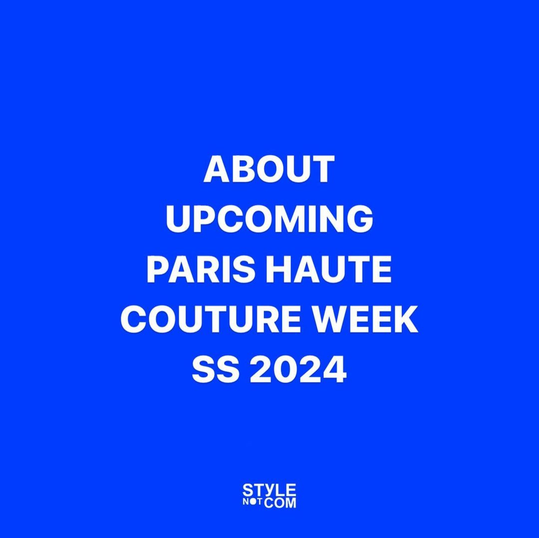 stylenotcom 인스타 

DIOR 
Paris Haute Couture Week SS 24