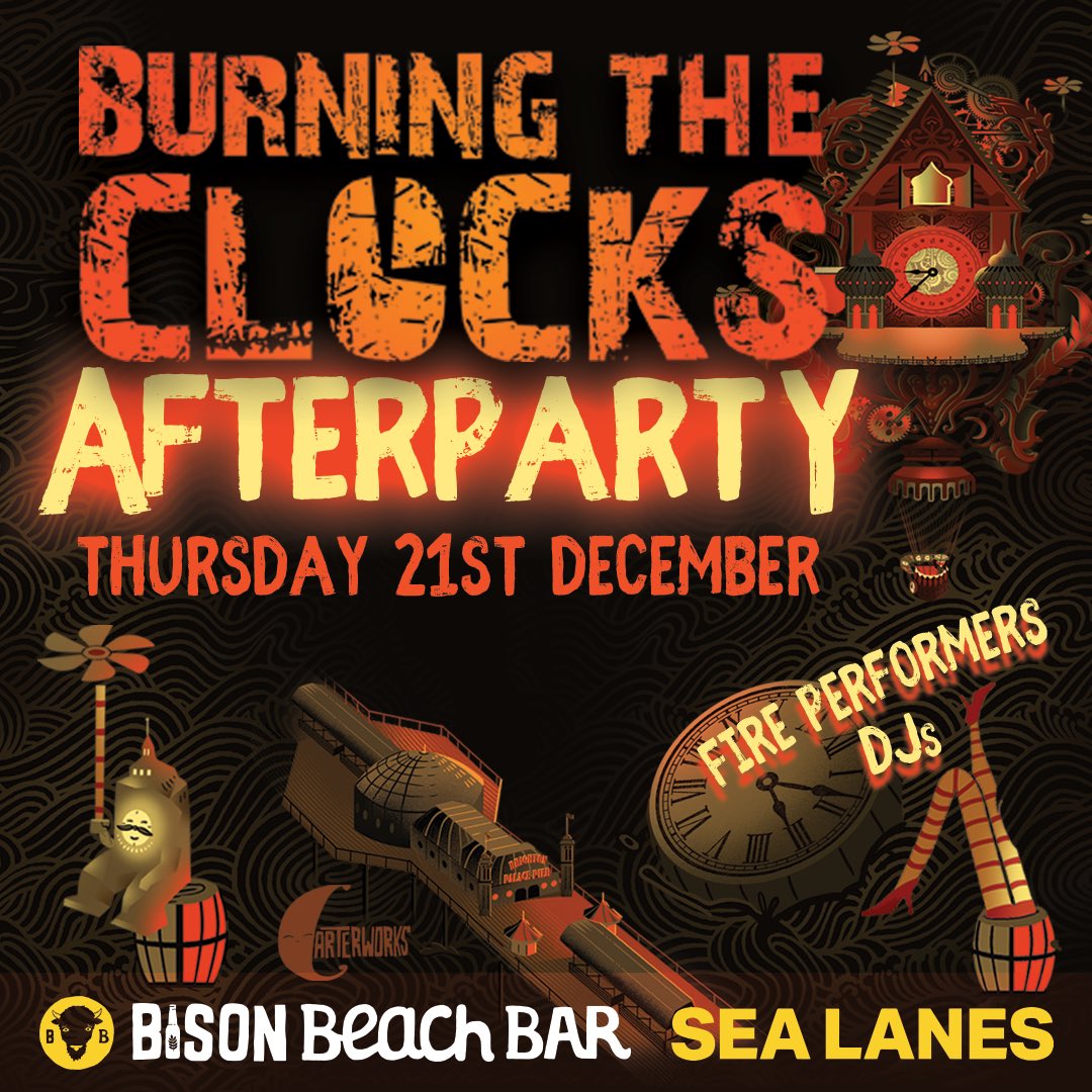 After party <a href="/bisonbeachbar/">bisonbeachbar</a> #Brighton