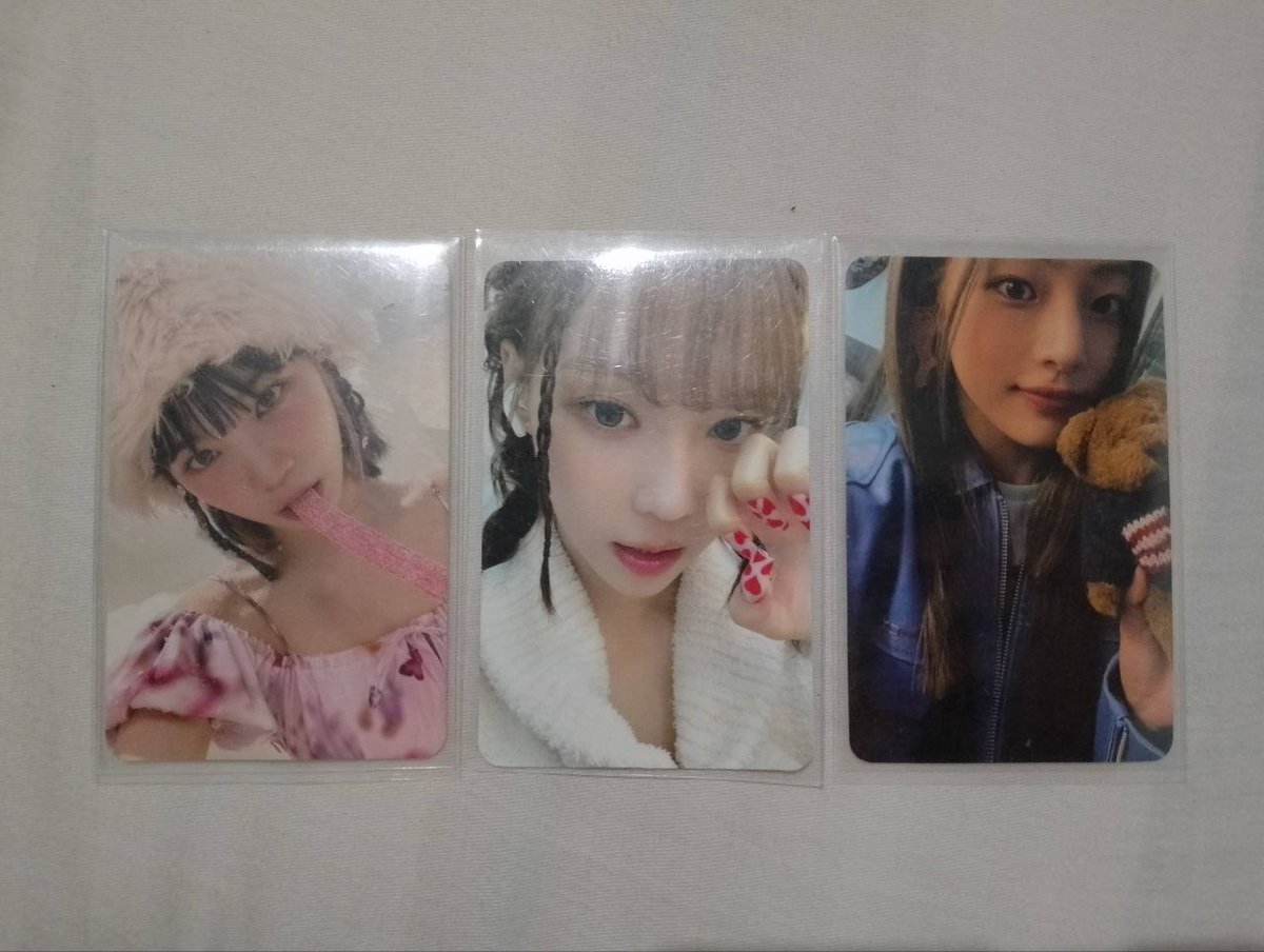 ꒰ wts lfb ph ꒱

✷ chaewon sour belt set

🧺 ~ php 960 set / 950 payo + pf
 
⤷ onhand ; good condi
⤷ gcash : payo / 1D res / sco 

t. lesserafim aespa newjeans chaewon aquamarine belt candy winter pink christmas nails minji omg bear pc photocard