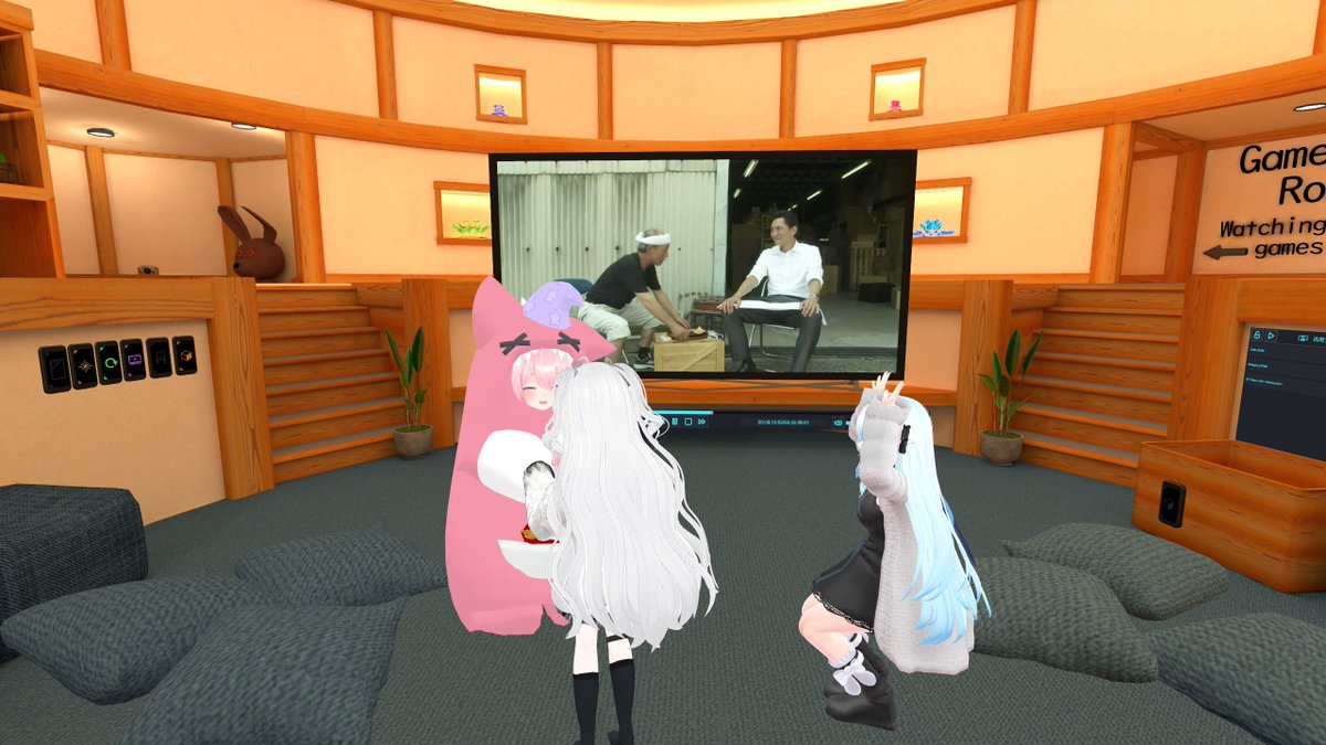 深夜のVR!
新しい衣装とかの導入がてらのんびり! 