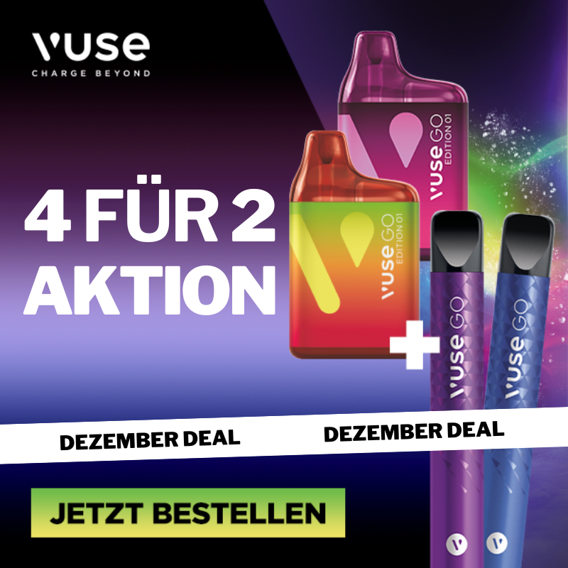 TabakWeltShop's tweet photo. Nothing 2 loose – ganz im Gegenteil! 

Mit der VUSE 4 für 2 Aktion für nur 15,95€ kannst du dir deine Lieblingssorten zusammenstellen und dabei noch richtig Geld sparen – jetzt bestellen: 

https://t.co/jefFqCzdCy

#EZigaretten #Vuse #Vusego https://t.co/aWvd7Vkx9P