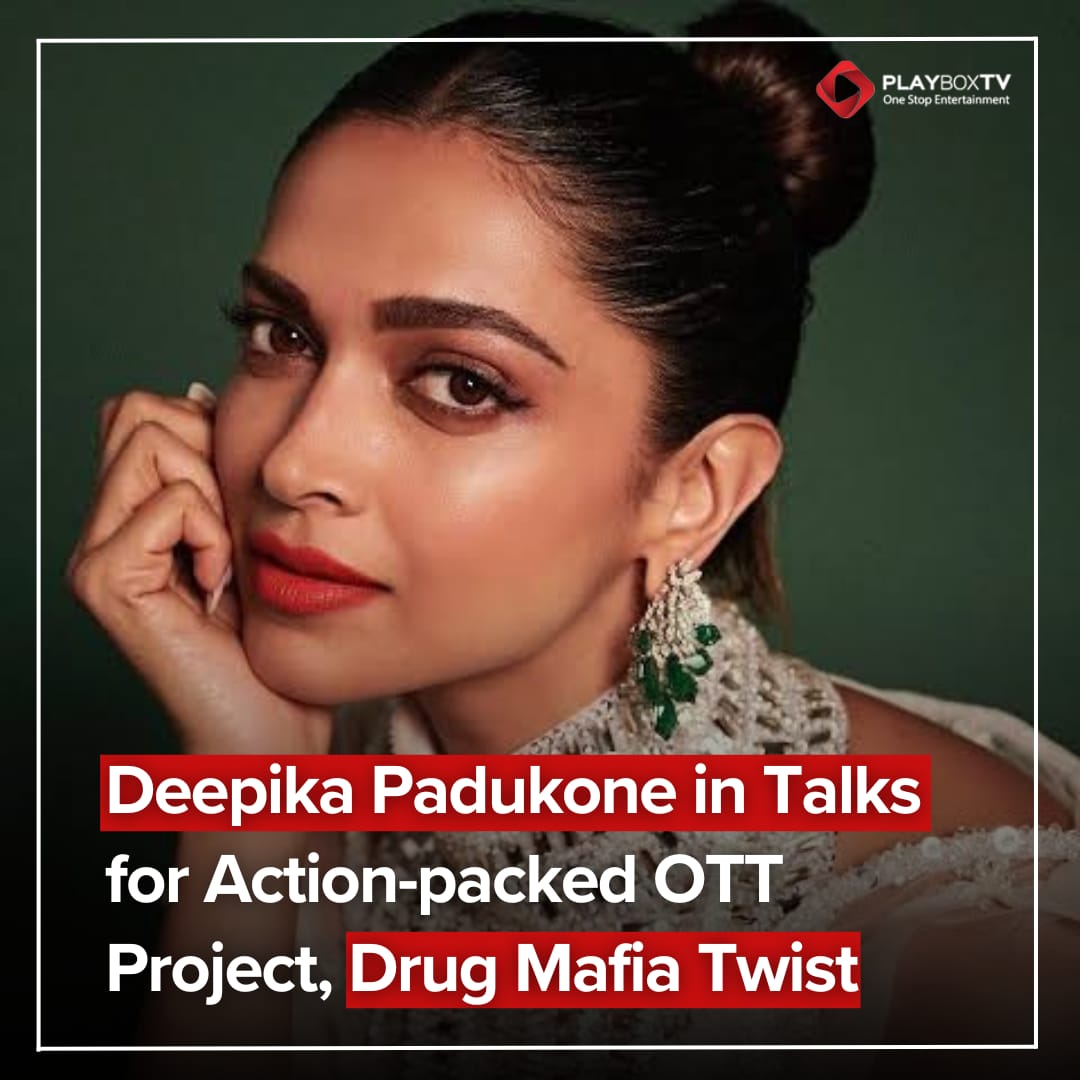 Deepika Padukone is reportedly in talks with Netflix for a major action thriller. The insider reveals a drug mafia narrative from a female perspective in the early stages promising a dramatic and captivating storyline.
@deepikapadukone
@NetflixIndia

 #ActionProject #netflix #ott