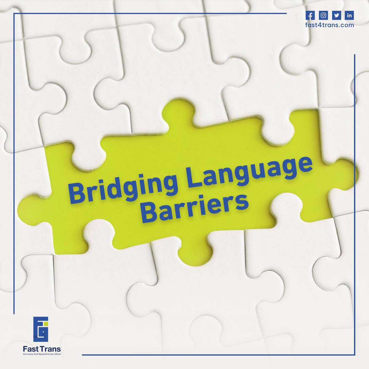 FastTrans21's tweet image. Fast Trans specializes in accurate and speedy translations for businesses and individuals across the Middle East. We believe in promoting understanding and respect for different cultures and languages. Stay tuned for more updates and insights.
#FastTrans
#TranslationServices