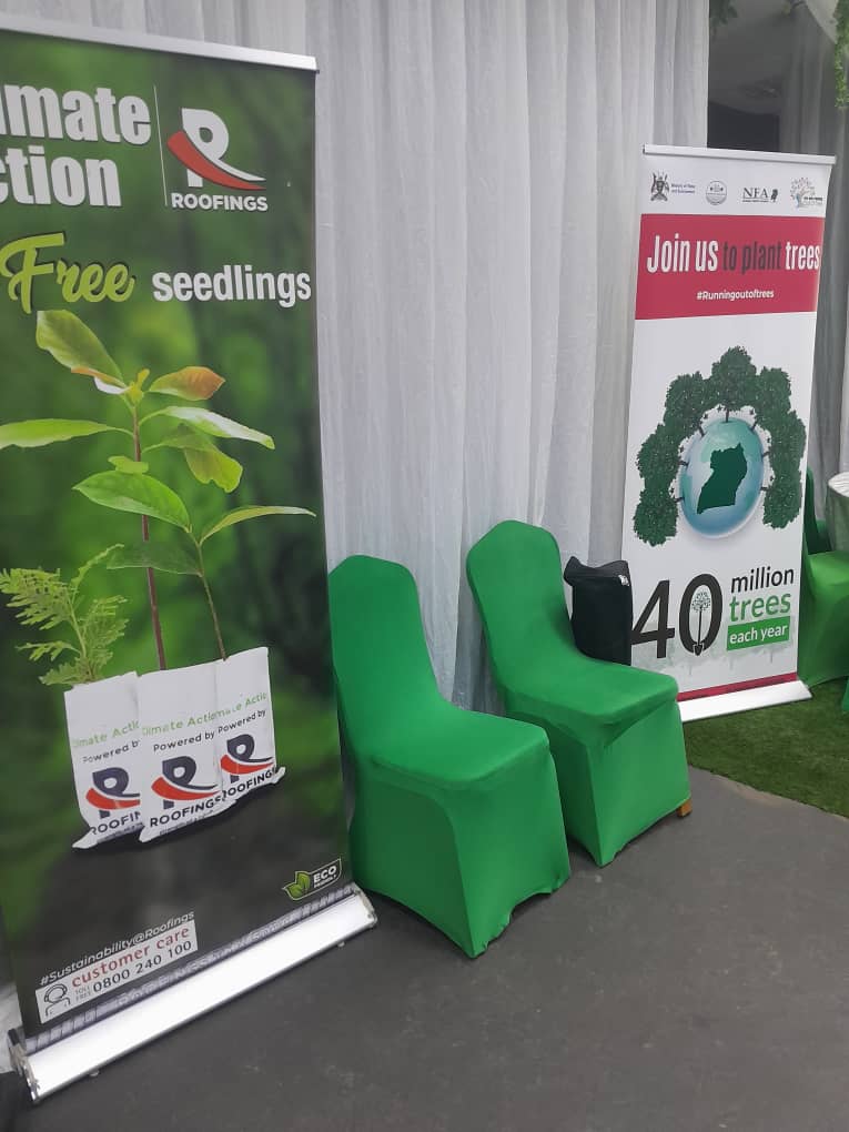 ROOTSUganda's tweet image. Earlier today,
NBS joined  the #RunningOutOfTrees with a target of planting 15m trees.
@min_waterUg   #UgandaGreeningCampaign #Sustainability #TreePlanting #ProtectOurPlanet. #15milliontrees  #TaasaObutonde @nbstv @stanbicug