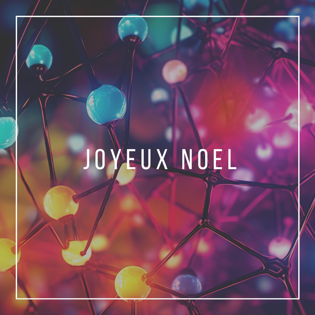 🧪✨ La Fédération Gay-Lussac vous souhaite à toutes et à tous un Joyeux Noël !
🎅 Que la magie de Noël soit aussi envoûtante qu'une réaction chimique parfaite ! 
#noel2023 #chimie #20ecolesdechimie #vacances #chimie #gracealachimie #joyeuxnoel