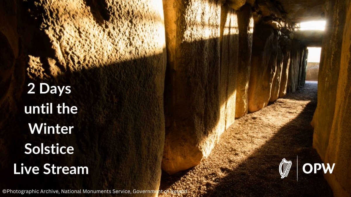 Heritage Ireland (@heritageireopw) on Twitter photo It's almost time! In 2 days the world can watch the Winter Solstice sunrise light up the passage and chamber inside Newgrange. Be sure to join via heritageireland.pulse.ly/oideelboea on December 21st at 8:40 UTC to be part of this magical experience.
@brunaboinneopw <a href="/opwireland/">Office of Public Works</a> #newgrange It's almost time! In 2 days the world can watch the Winter Solstice sunrise light up the passage and chamber inside Newgrange. Be sure to join via heritageireland.pulse.ly/oideelboea on December 21st at 8:40 UTC to be part of this magical experience.
@brunaboinneopw <a href="/opwireland/">Office of Public Works</a> #newgrange