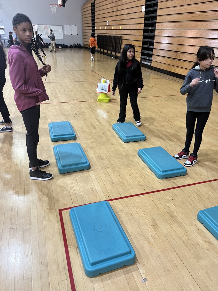 Coach Bailey’s PE classes are learning about the fitness components before the winter break. These are exercises they can do over the break. @Coach_Bailey4 @TransformHCPS @MemorialHCPS