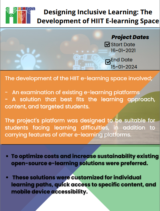 HiitProject's tweet image. Are you ready for a revolutionary learning experience? Dive into a journey beyond boundaries with our newsletter, &quot;Designing Inclusive Learning: The Development of HIIT E-learning Space&quot;!  Follow us for detailed insights and innovative recommendations.  #instructionaltechnology