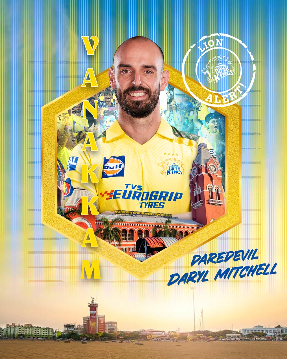 Mitchell in Manjal! 🦁💛