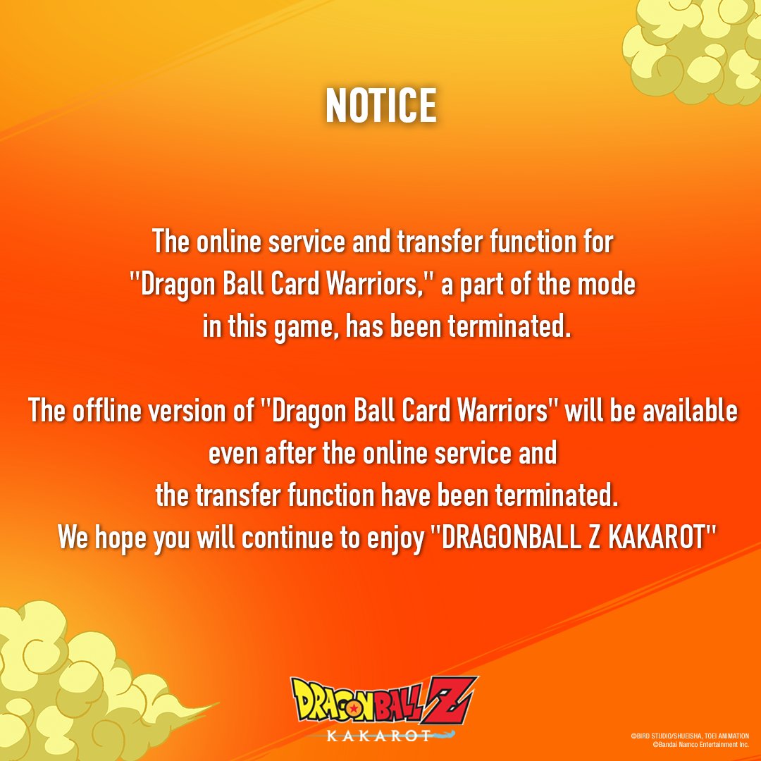 INFORMATION  DRAGON BALL:THE BREAKERS Official Website/ Bandai Namco  Entertainment Inc Official Website