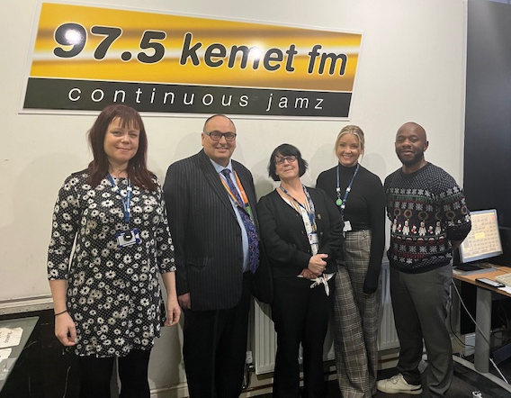 Thanks to Luke @KemetFM for a great morning talking all things mental health with our Chief Exec @Ifti_Majid and Natalie, Ellie and Jo from our @MHSOPNottsHC - Mental Health Services for Older People - team