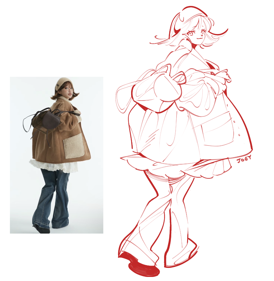 「life drawing 」|Joeyのイラスト