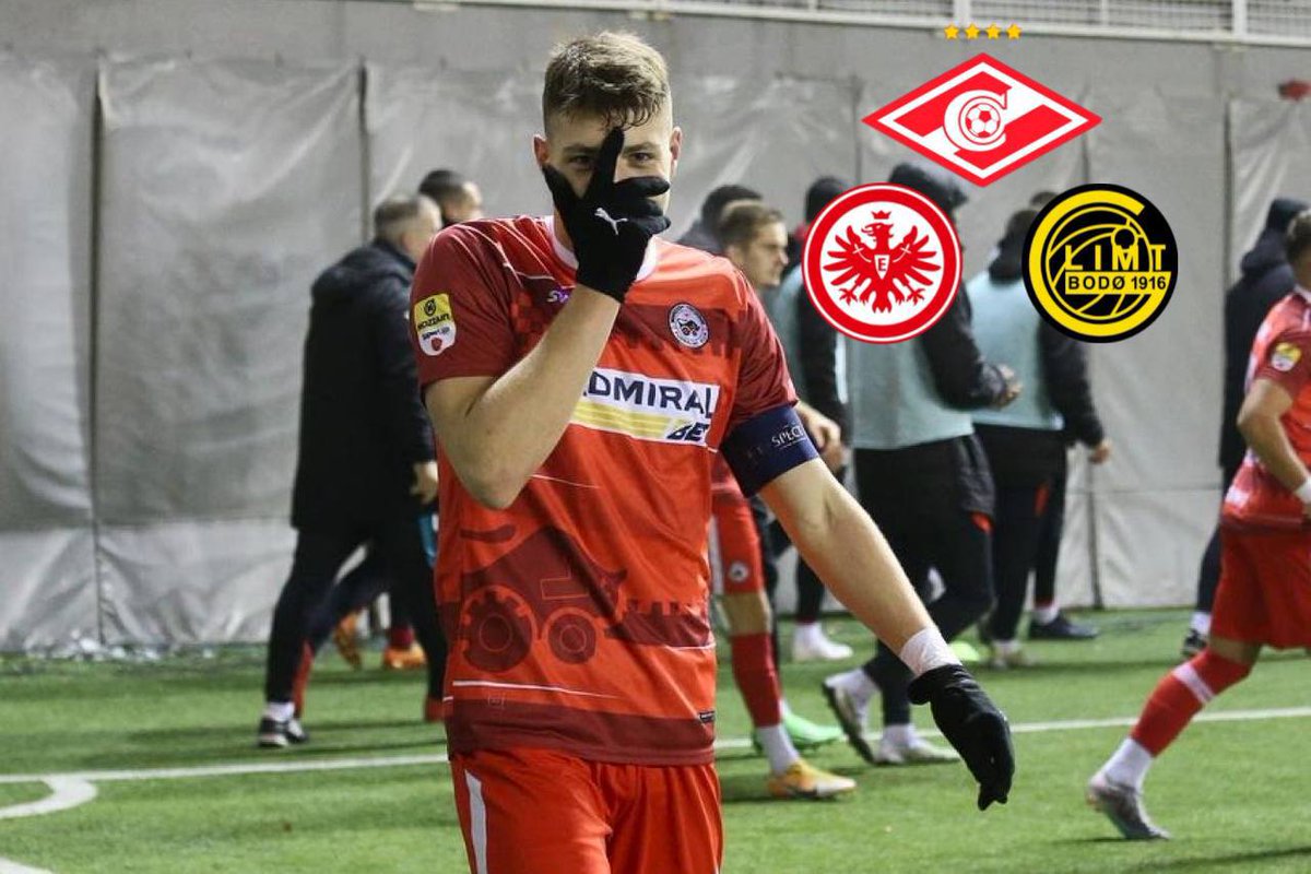 Frankfurt are interested in talented No 9 Miloš Luković from IMT Belgrad, alongside Spartak and Dynamo Moskva, Chelsea and Bodø/Glimt. However, Eintracht are reluctant to pay the asking price (~€6m) of the Serbian, who is already the skipper of his team aged 18, reports @OnooQ.