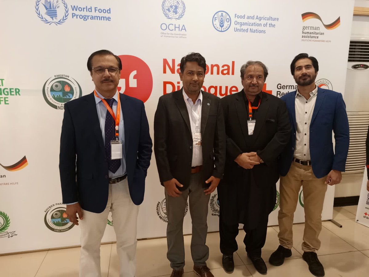 National Dialogue Platfarm by UN FAO at Marriott Islamabad held today.
Meet.up with Chairman NDMA 
@FAOPakistan