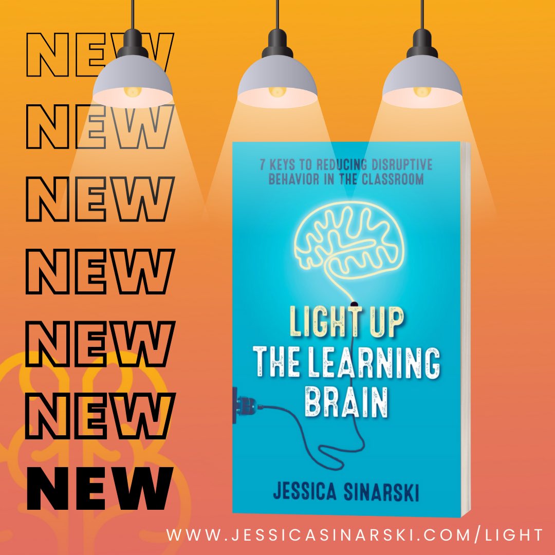 “Education CAN be magic and this book is an invaluable resource to help make the magic happen…a must-read for all educators!”
- Chele Gillon, District Lead Counselor

Let’s go light up the learning brain in 2024 — jessicasinarski.com/light 

#teachertwitter #scchat #neuroscience