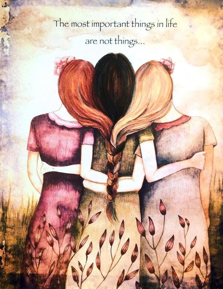 Spirit Sister Magic ✨
Together...

The most important things in life are not things...

#Spirit
#TogetherWeAreUnstoppable 
#Magic
#JoyTrain 
🚂🫶🏼🪄🧚🏻⭐🌺🦋🌠✨