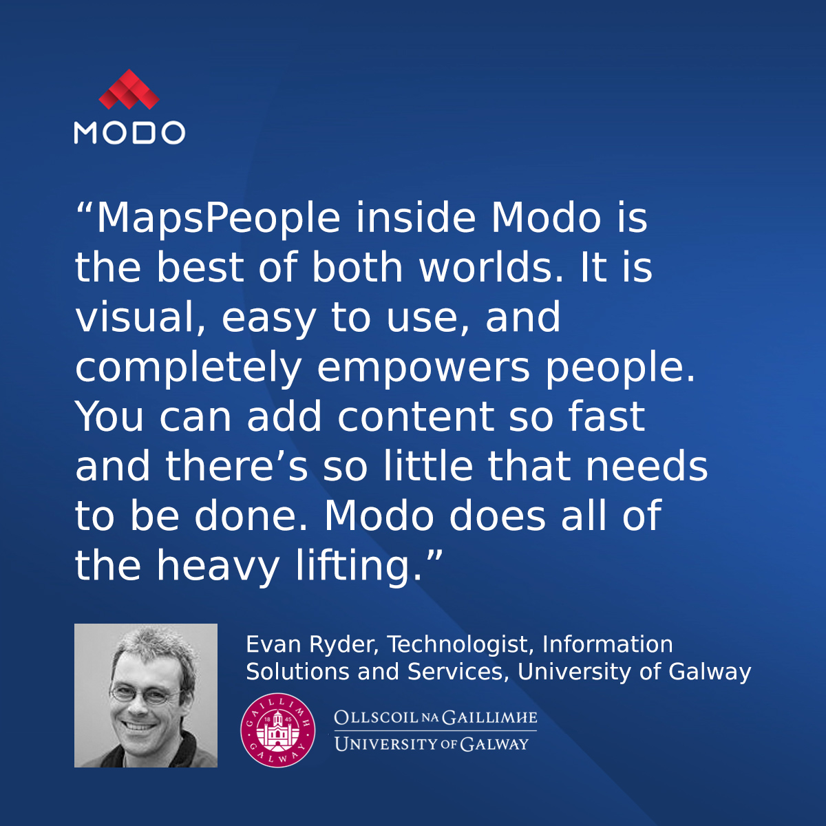 We 💙 helping schools use their campus app to solve #studentexperience problems. Learn how @nuigalway integrated interactive indoor &amp; outdoor maps with turn-by-turn directions into its Modo-powered campus app.  👉 hubs.ly/Q02dn31L0

#TestimonialTuesday #highereducation